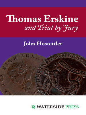 cover image of Thomas Erskine and Trial by Jury